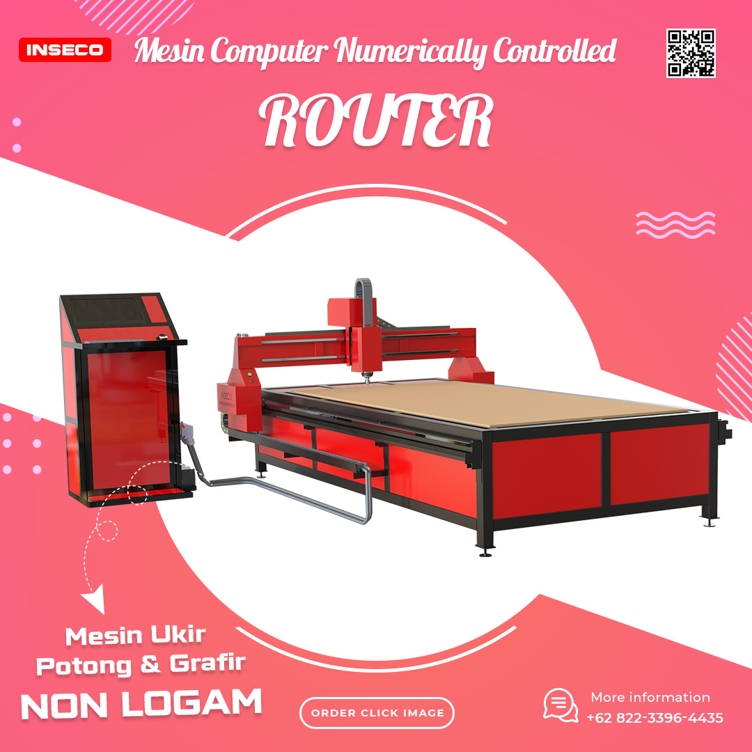 Harga Mesin CNC Router Ukir Kayu Besar Otomatis INSECO