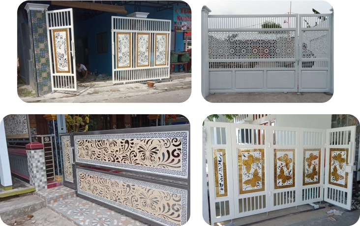 Barang yang bisa dihasilkan mesin laser cutting plat besi